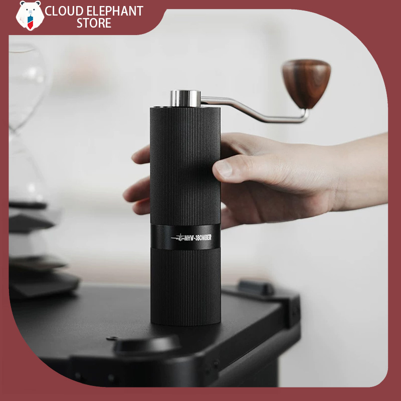 Quality Coffee Equipment - MHW-3BOMBER Manual Espresso Grinder Adjustable Settings