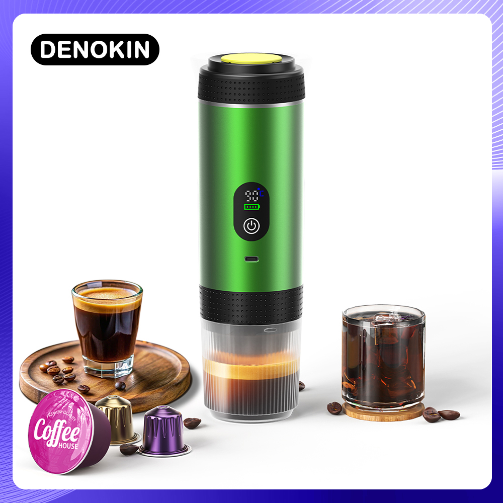 Quality Coffee Equipment - DENOKIN 3-in-1 Capsule Coffee Maker With