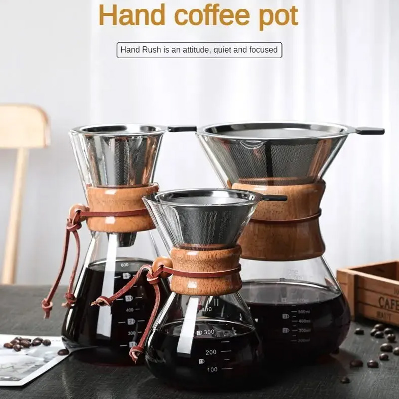 Hand Glass Coffee Kettle with  - Coffee Equipment Pour Over review and price