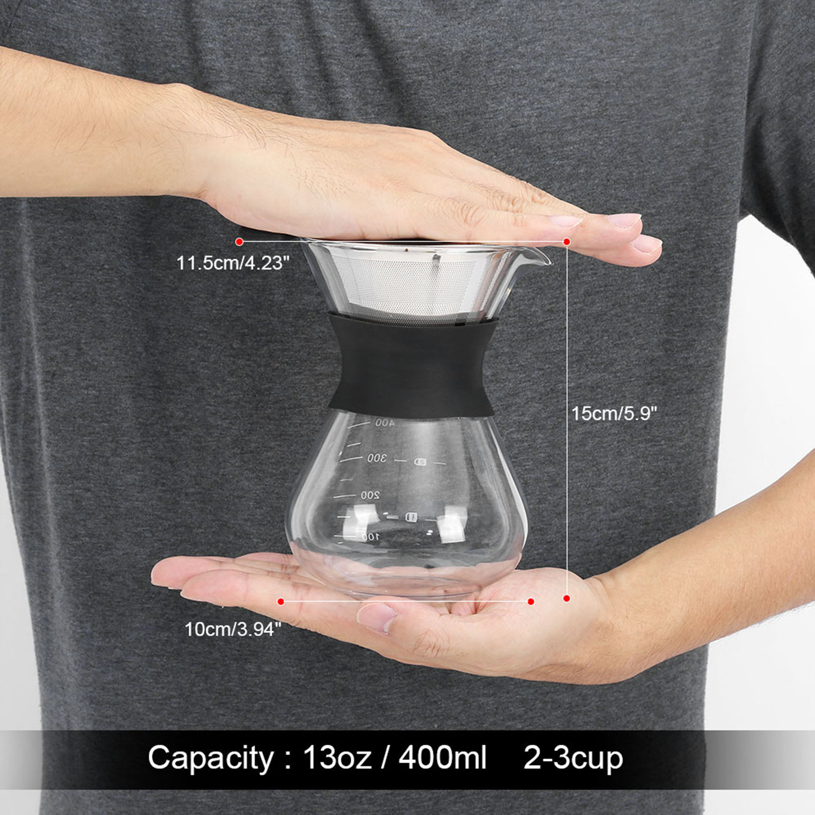 400ml Manual Pour Over Coffee  - Coffee Equipment Pour Over review and price
