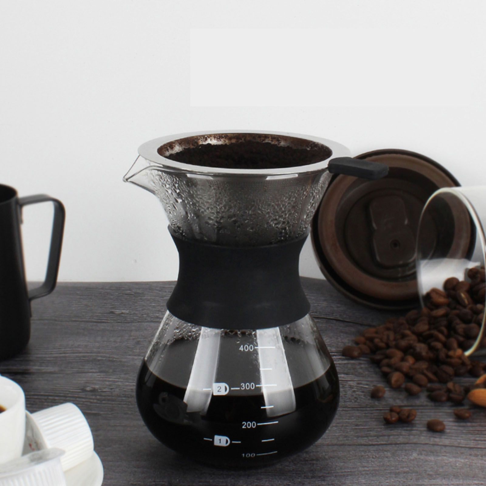 400ml Manual Pour Over Coffee  - Coffee Equipment Pour Over review and price